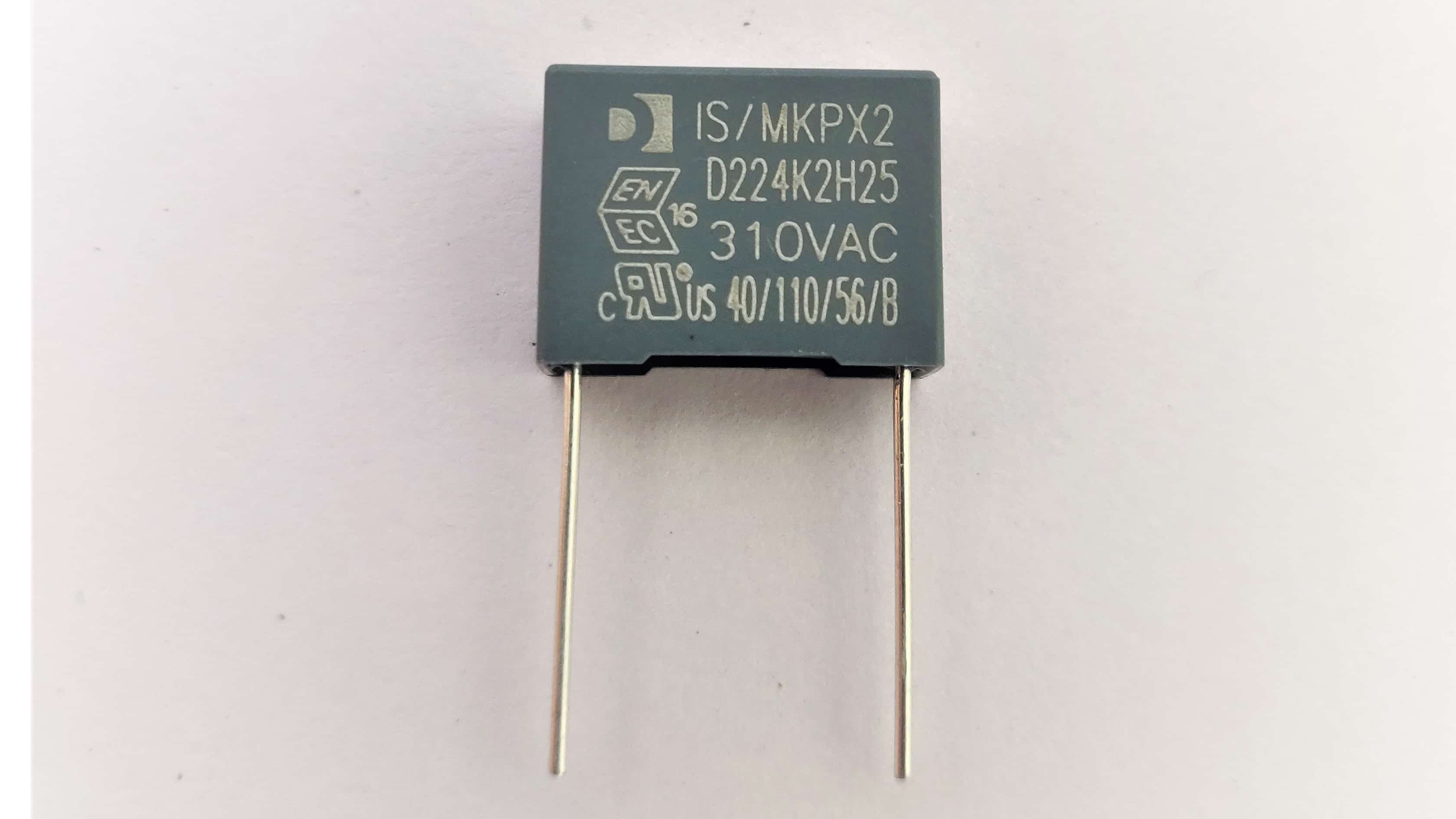 Interference Suppression Capacitors Class X2 (UL and ENEC Approved)
