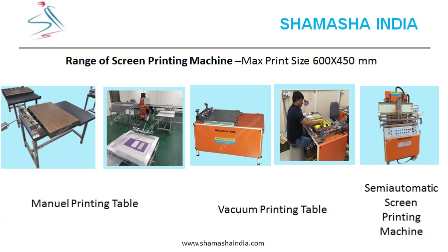 Source India Large Format Screen Printing Machine