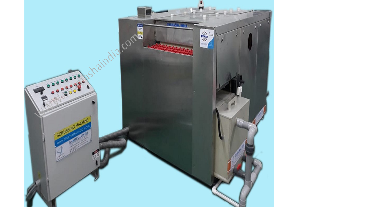 PCB Scrubbing/ Brushing Machine