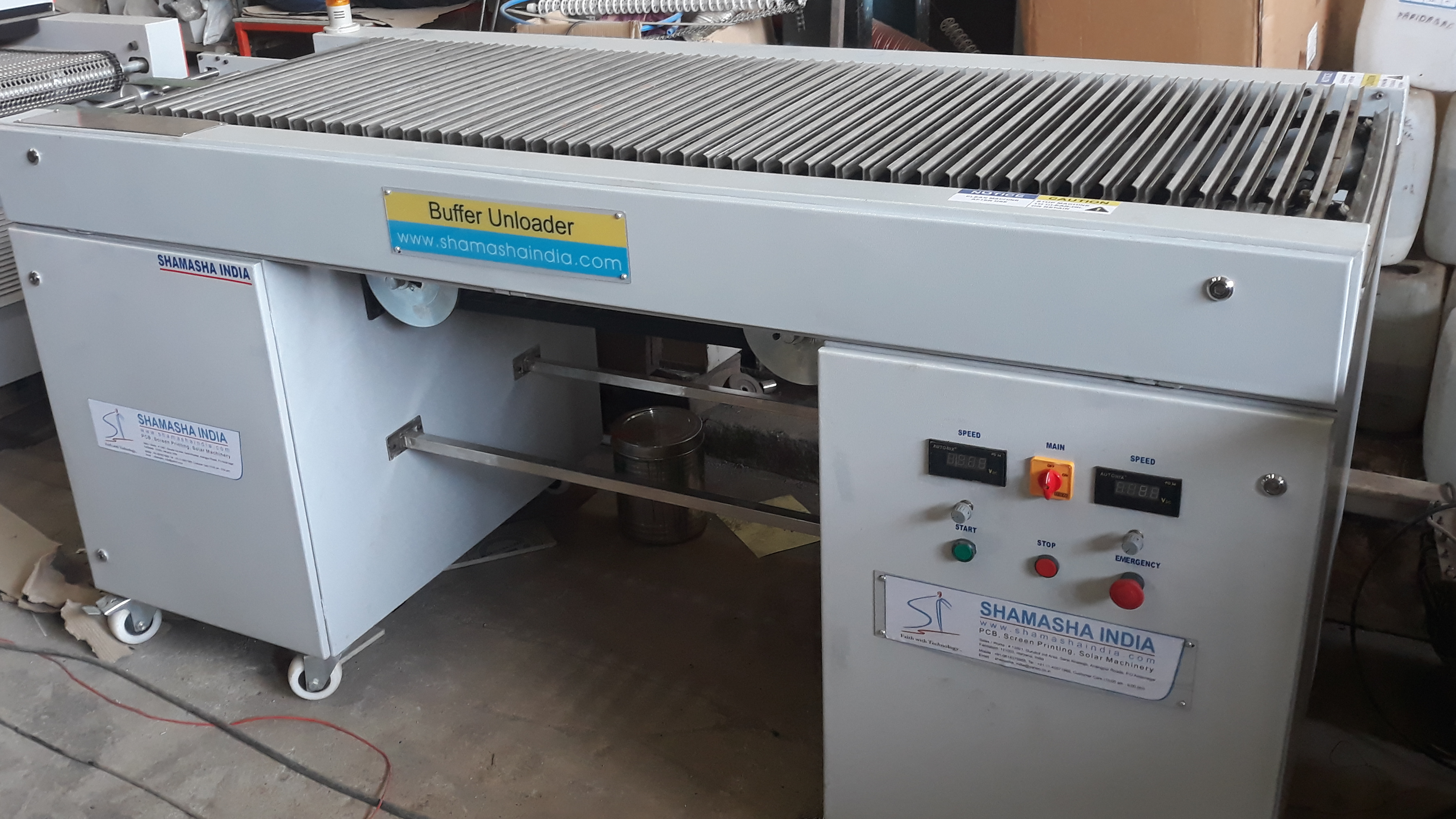 Accumulator/ Buffer Unloader