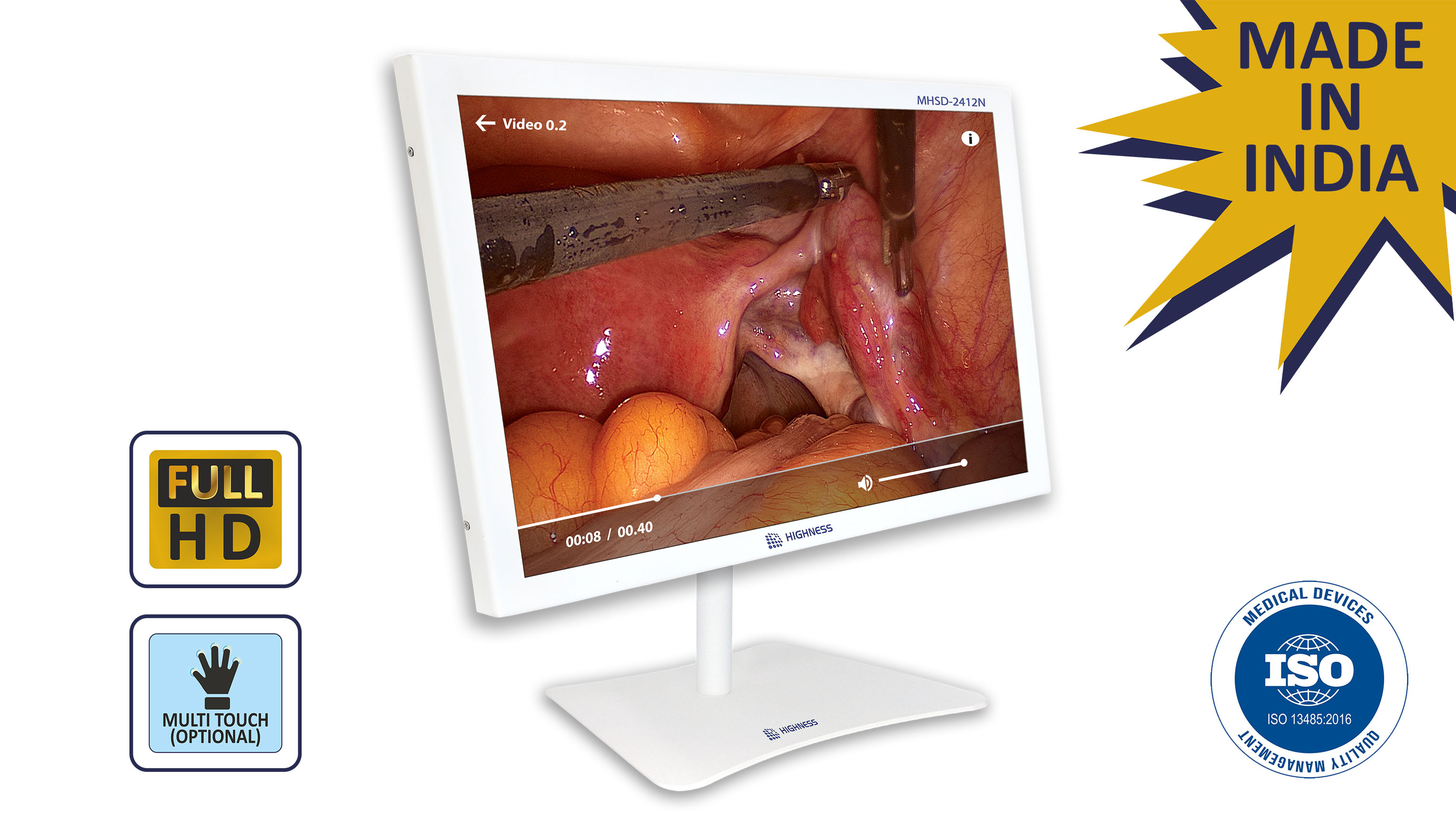 24" SURGICAL DISPLAY MHSD-2412N
