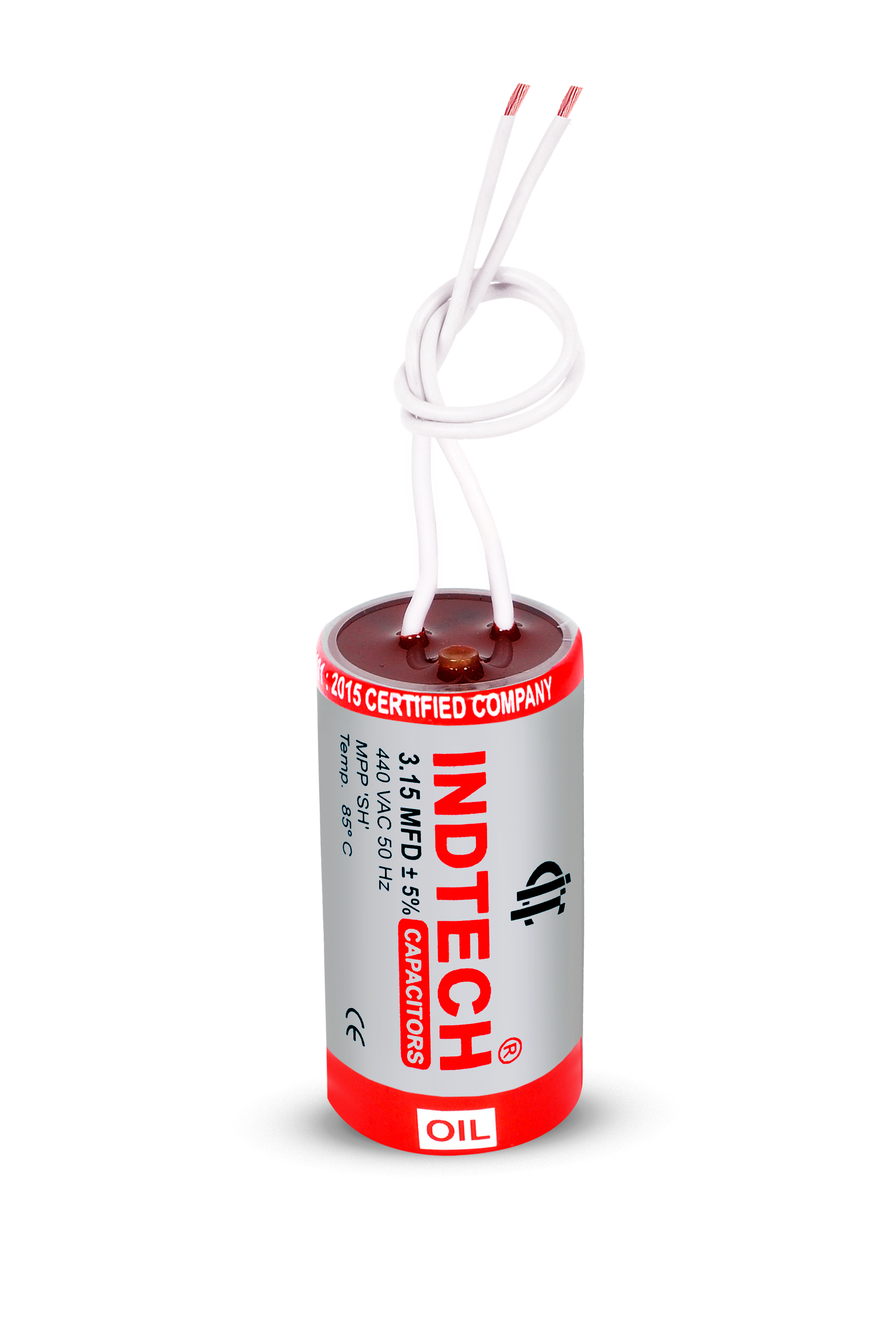 Capacitor for Fan (Aluminum Body- Oil)